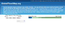 Tablet Screenshot of globalfloodmap.org